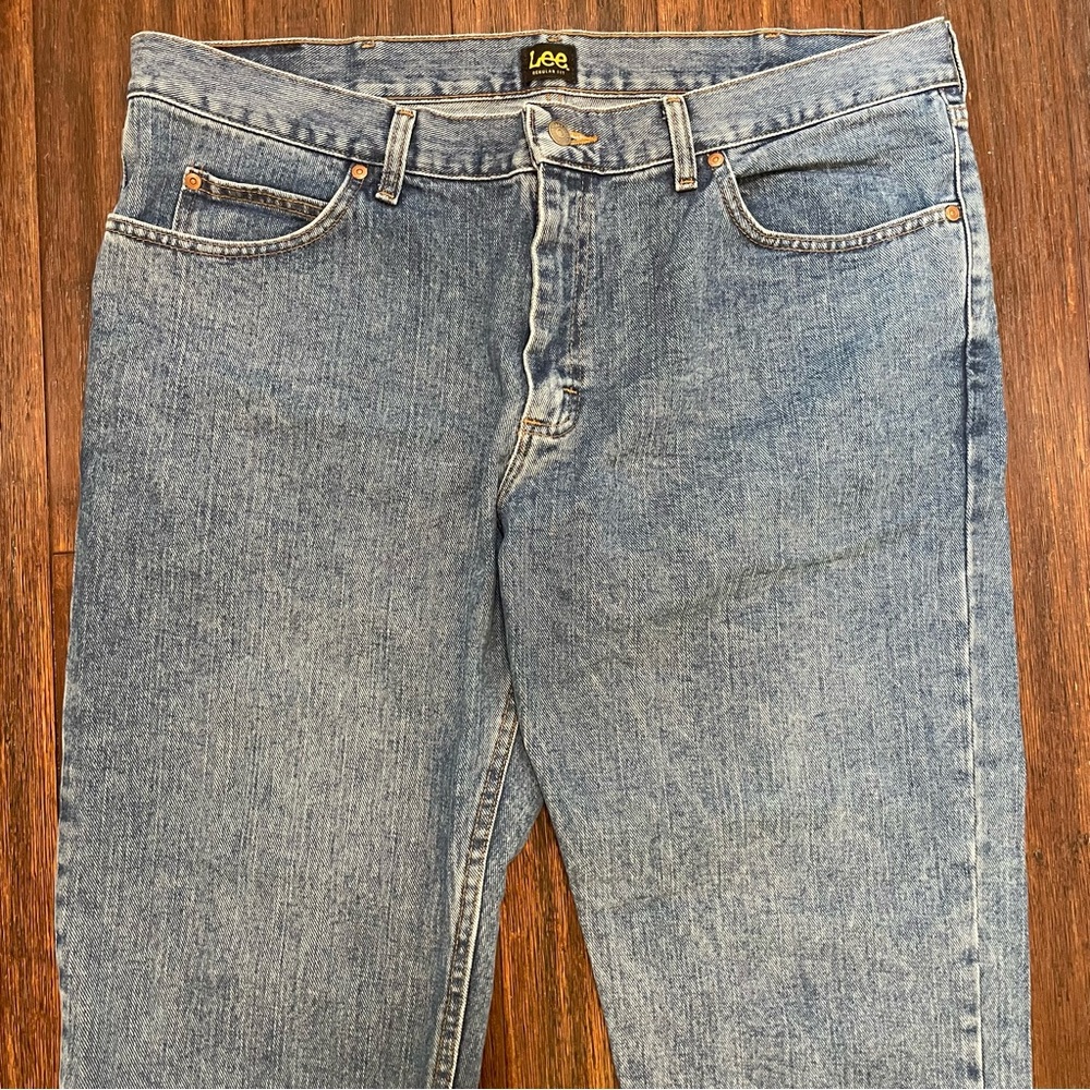 Lee Regular Fit Men’s Jeans (40x29) - Picture 2 of 10